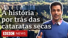 Meteorologistas dizem que o baixo fluxo se deve à falta de chuvas no Paraná, Estado onde ficam as nascentes do Iguaçu e que é atravessado pelo rio.