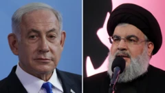 Thủ tướng Israel và lãnh đạo Hezbollah