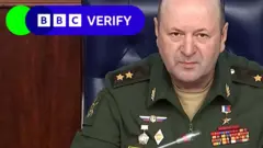 Lieutenant General Igor Kirillov attends a press conference in Moscow, Russia