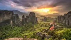 Geoparque de Metéora, na Grécia