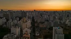 Vista da cidade de São Paulo