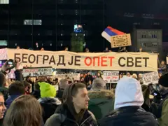 „Beograd je opet svet“, poručili studenti sa protesta