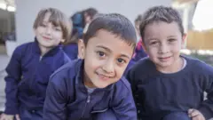 Três alunos do María de Guadalupe 