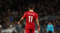 المصري محمد صلاح نجم ليفربول الإنجليزي