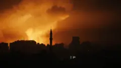 Bombardeio em Gaza