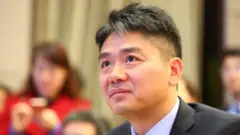 Richard Liu, CEO and founder of China's e-commerce company JD.com, attends the Cross-Strait & Hong Kong and Macau Internet Development Forum of the 2nd World Internet Conference on December 16, 2015 in Jiaxing, Zhejiang Province of China