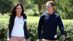 Sheryl Sandberg e Mark Zuckerberg