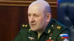 Lt Gen Igor Kirillov addresses a meeting