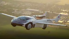 AirCar in flight