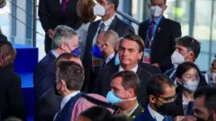 Bolsonaro em reunião do G20