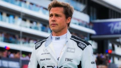 Brad Pitt en "F1".