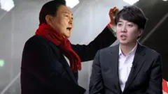 이준석 개혁신당 의원이 BBC 코리아와 인터뷰를 갖고 있다