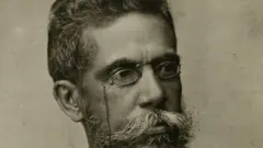 Retrato de Machado de Assis quando ele tinha 57 anos