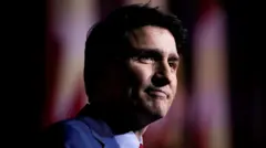 O primeiro-ministro do Canadá, Justin Trudeu