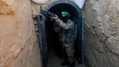 Túnel em Gaza