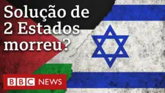 Bandeiras de Palestina e Israel