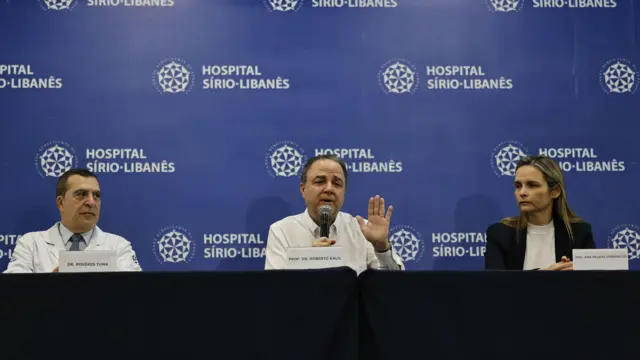 Equipe médica do Hospital Sírio-Libanês