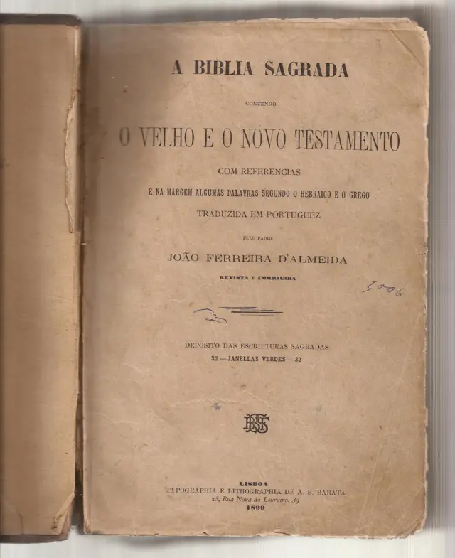 Reprodução de tradução publicada em 1899