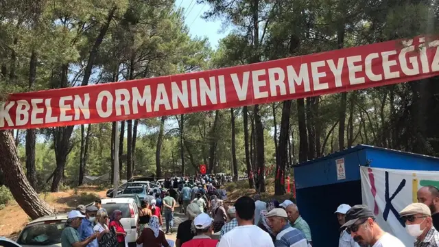 Akbelen Ormanı'ndaki direniş 17 Temmuz 2021'deki kesim girişiminden sonra nöbete dönüştü.