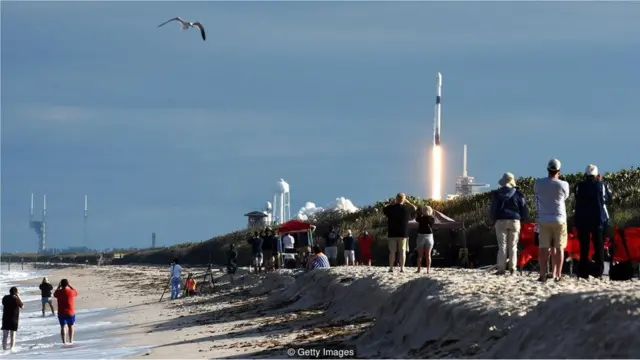 lançamento de nave espacial