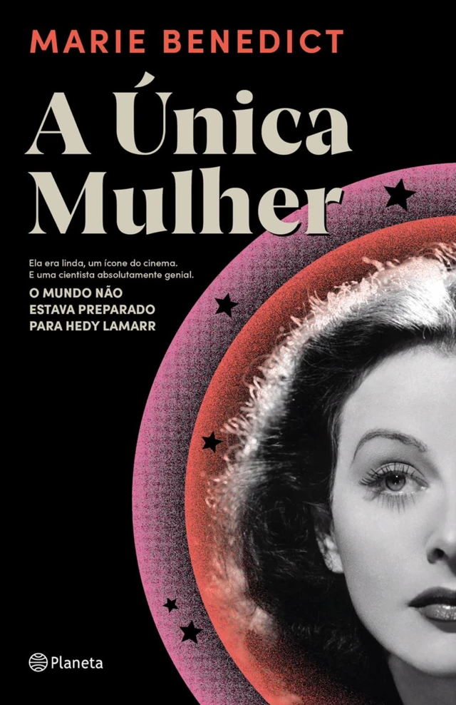 Capa de livro sobre Hedy Lamarr