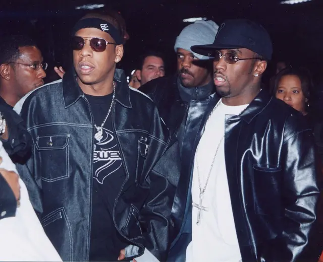 Jay-Z e Sean 'Diddy' Combs em 2000