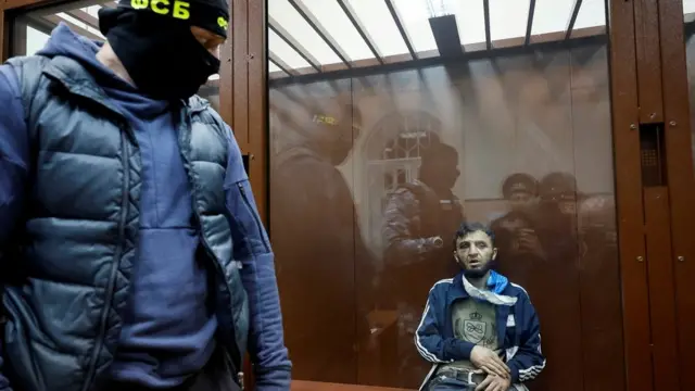 Suspect in court in Moscow