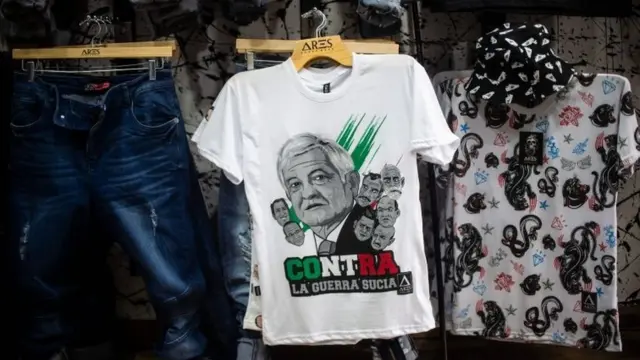 Camiseta de simpatizante de AMLO