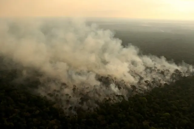 Fogo na Amazônia