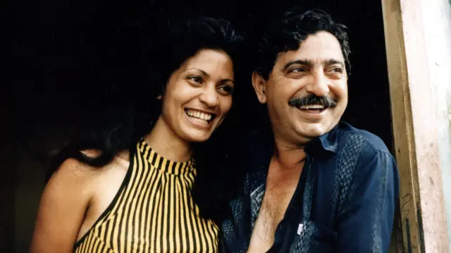 Chico Mendes e sua mulher, Isamar, em foto de novembro de 1988