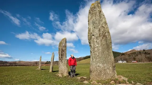 Monólitos em Kilmartin Glen