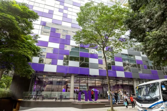 A sede do Nubank em São Paulo