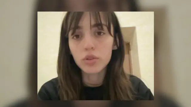 Liya Zaurbekova kendi kaydettiği videoda 