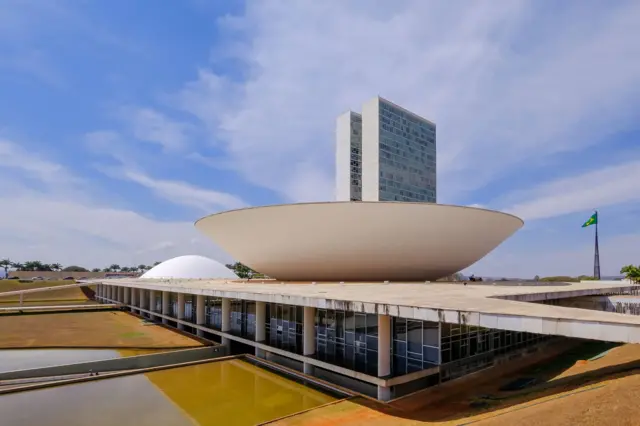 Foto externa do Congresso Nacional