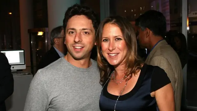 Anne Wojcicki e Sergey Brin