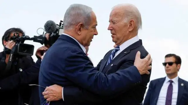 ABŞ Prezidenti Joe Biden İsraildə baş nazir Benyamin Netanyah ilə görüşüb