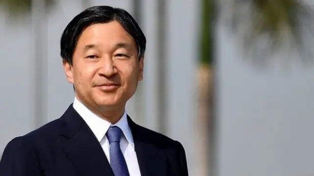 O imperador Naruhito