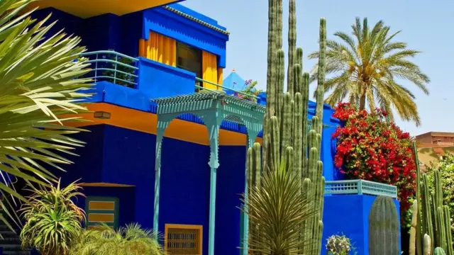 Jardin Majorelle, em Marrakech