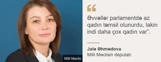 Jalə Əliyeva, Milli Məclisin deputatı Milli Məclis Parlament Azərbaycan Parlamenti 