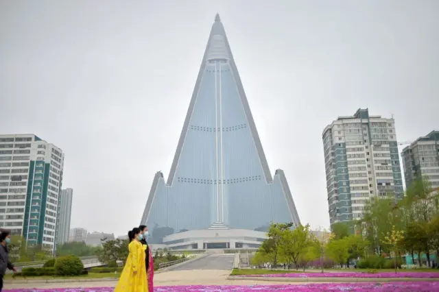 Hotel Ryugyong em Pyongyang