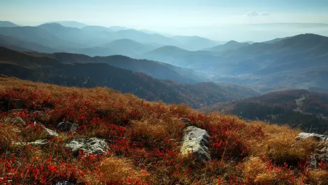 Montanhas do sul dos Cárpatos