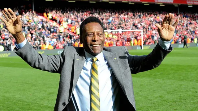 Pelé em Liverpool