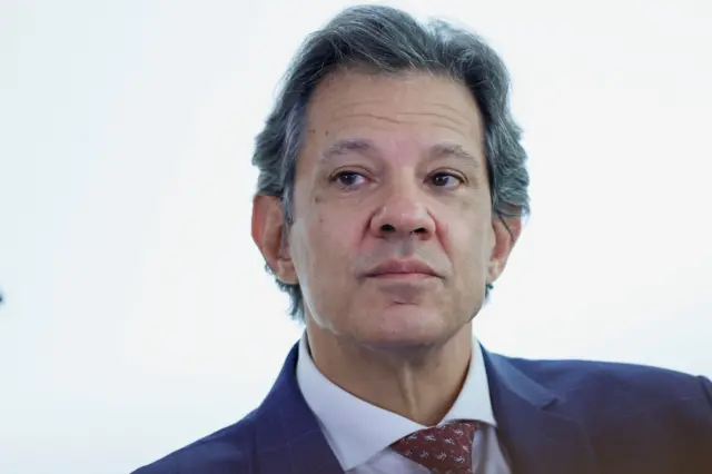 O ministro da Fazenda, Fernando Haddad