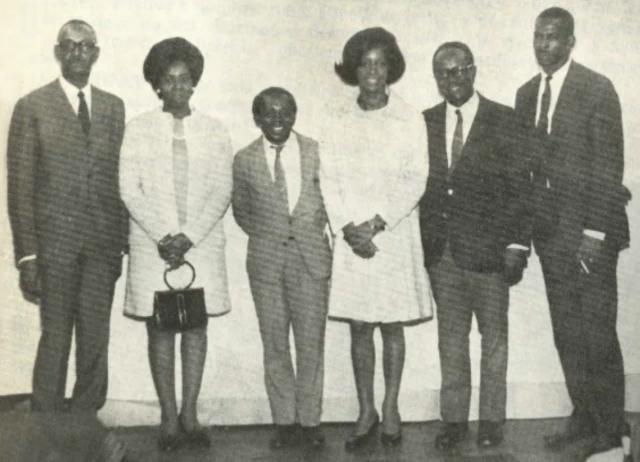 Adalberto Camargo, Teodosina Ribeiro, Grande Otelo, Iracema de Almeida, Eduardo de Oliveira e Adhemar Ferreira da Silva