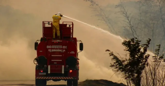 Caminhão de bombeiros 