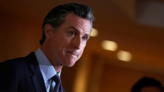 Gavin Newsom em 2021