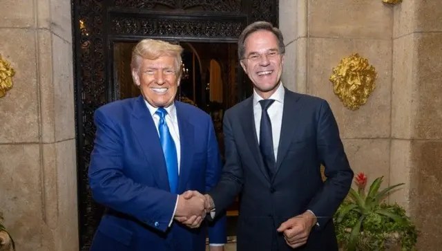 NATO Genel Sekreteri Rutte’nin Trump ziyareti sosyal medyada ortaya çıkarıldı