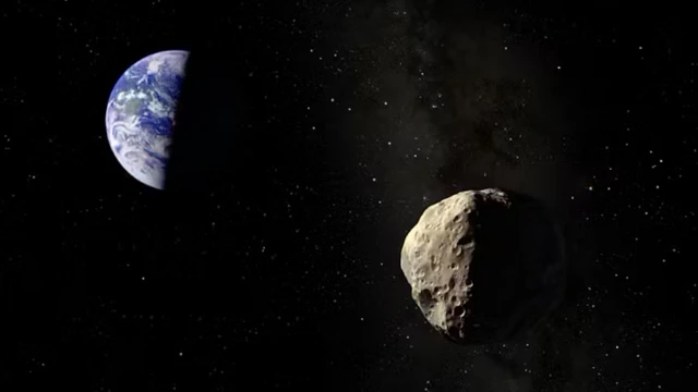 Passagem de um asteroide próximo à Terra