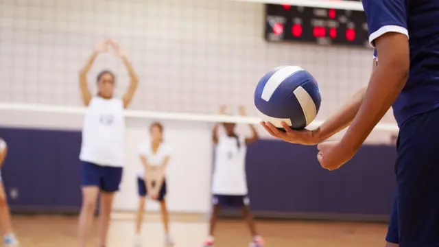 Jogo de vôlei