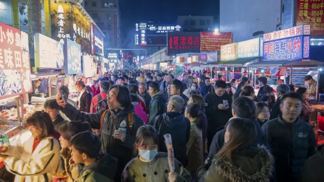 China night market